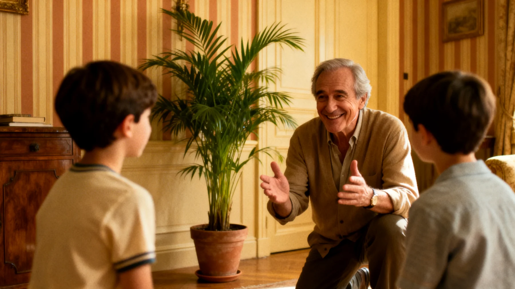 Comment un grand-père peut-il établir et maintenir des règles cohérentes avec ses petits-enfants en bas âge tout en préservant une relation affectueuse et complice, sans entrer en conflit avec les choix éducatifs des parents?"